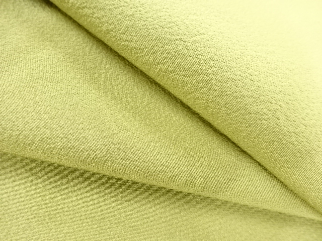  一つ紋色無地着物